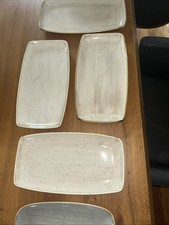 Churchill Stonecast 5 Teller Platten Z T Neu