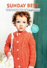 ~ Strickanleitung zum Ausziehen für Kinder Strickjacke mit Zopfmuster & Spitze ~ 3 ~ 10 Jahre alt