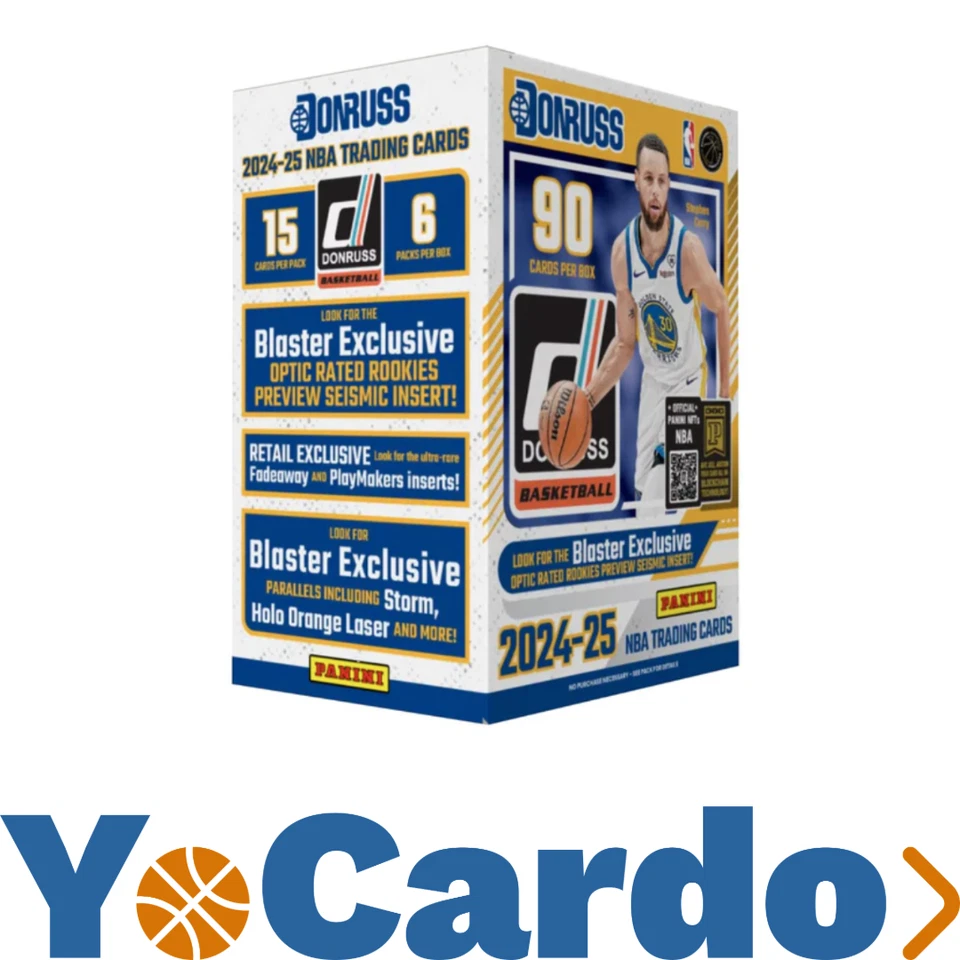 2024-25 Panini Donruss Basketball NBA Blaster Box