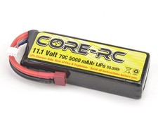 Core Rc 5000Mah 11.1V 3S 70C S/C Lp Lipo T Plug