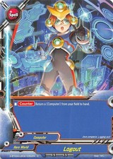 Logout - X-BT03A-UB02/0062EN - C Near Mint Buddy Fight X Alternative Vol 3 LVL U