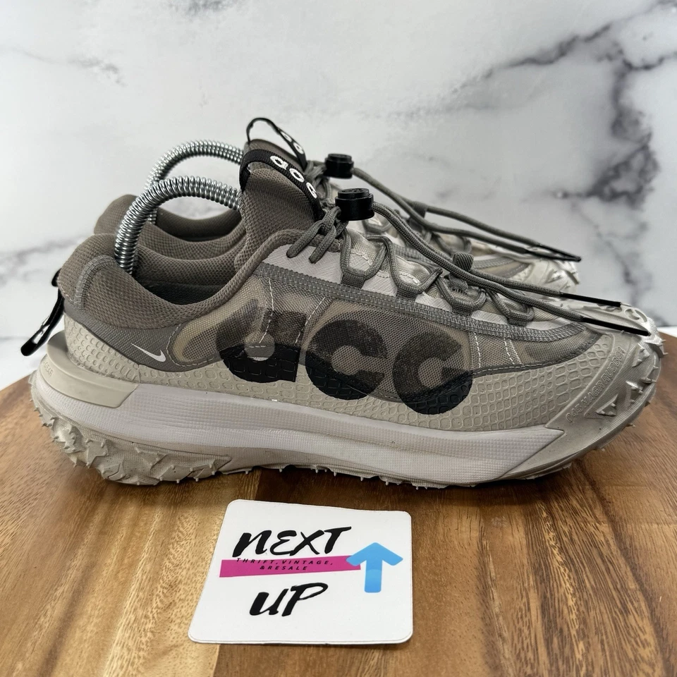 Men’s 7.5-Nike ACG Mountain Fly 2 Grey Trail Running Hiking Shoes DV7903 003 nby - Image 3 of 4