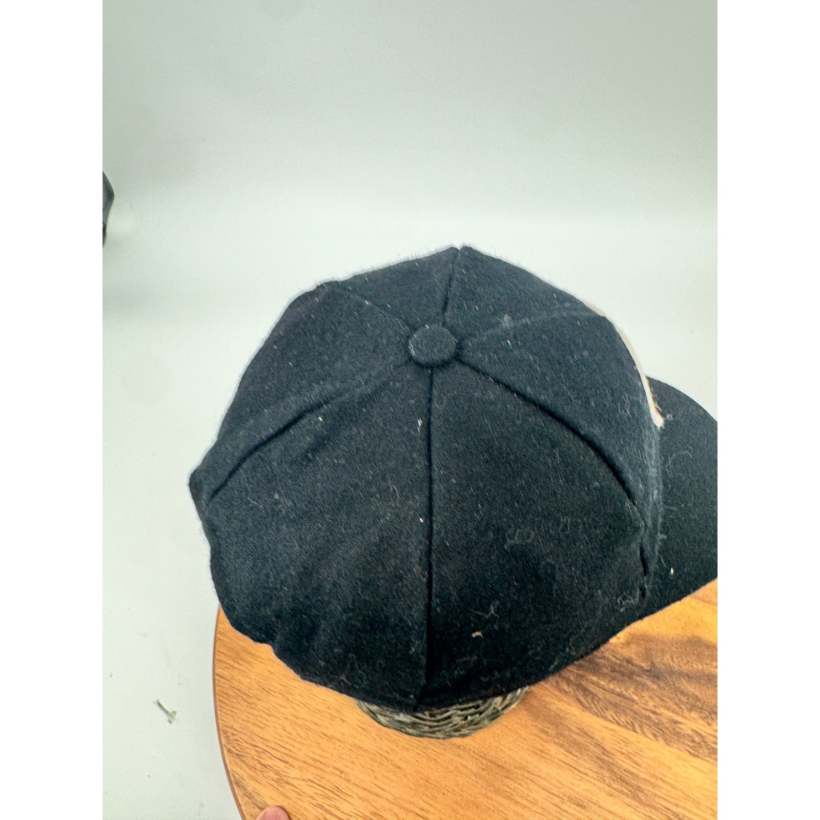 Vintage Monkey Character Patch Black Baseball Cap… - image 10