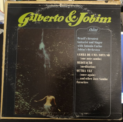 GILBERTO & JOBIM:  Capitol STT 2160 stereo NM  $20