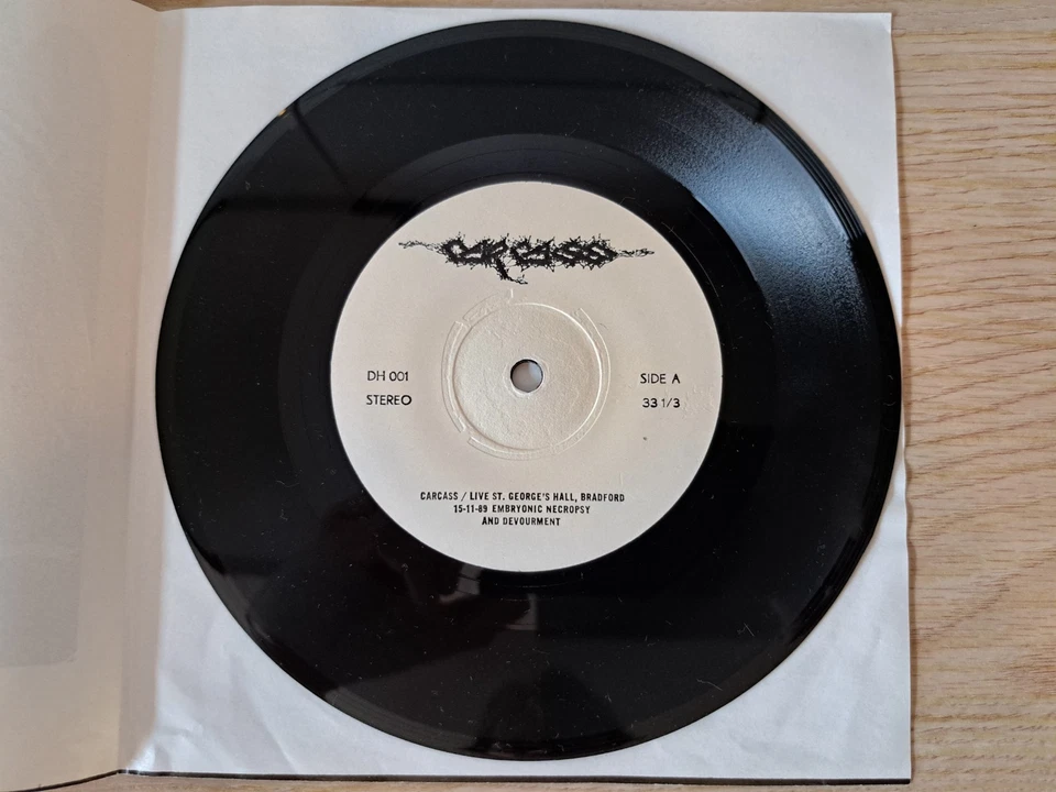 Carcass (UK) - Live St. George's Hall, Bradford 15/11/89 - 7" Vinyl (1990) - Bild 3 von 4