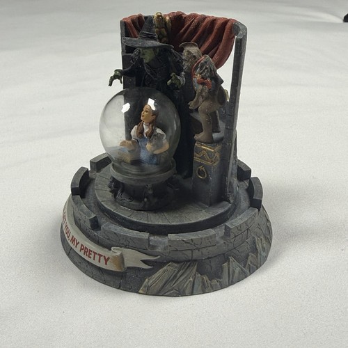 Franklin Mint Wizard Of Oz Collectible Domed Statue "I Will Get You My Pretty"