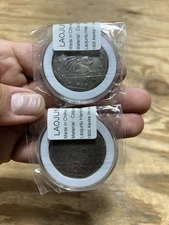 LAOJUNLU 1900 Alaska Indian Octagonal Medal, 1900 Indians 2PACK