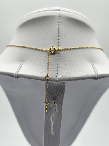 GORJANA SIGNED Gold-Tone Chain Link & Beaded Necklace. Gorgeous! 17.5" - Picture 14 of 16