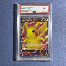 Pikachu V 170/185 Full Art | PSA 10 | Vivid Voltage 2020 | Pokemon TCG