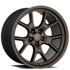 20x9.5" Dodge Anniversary Wheels FR 66F Bronze OEM Replica Rims (S03)