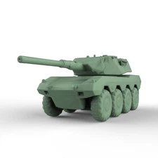 Military Model Kit German RADKAMPFWAGEN 90 Light Tank