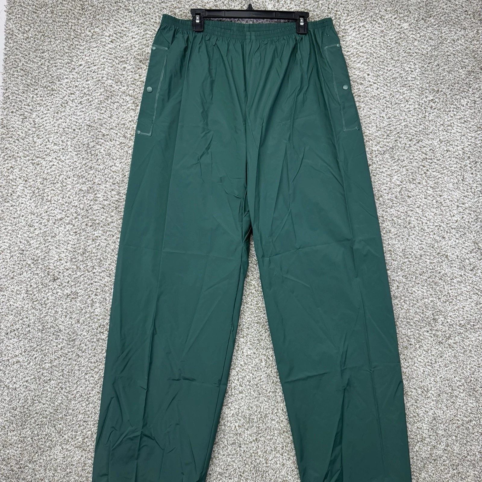 Columbia Rain Pants Men's XL Nylon Waterproof Green Outdoor Gear Snaps Hiking
Opens in a new window