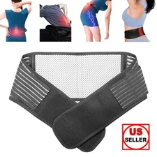 Adjustable Lumbar Support Lower Waist Back Belt Brace Pain Relief For Men Women