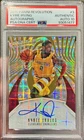 2016-17 Panini Revolution Kyrie Irving Autographs #3 PSA Auto 10