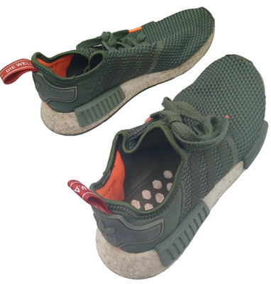 Adidas Turnschuhe NMD R1 Herren Olivgrün UK 5,5