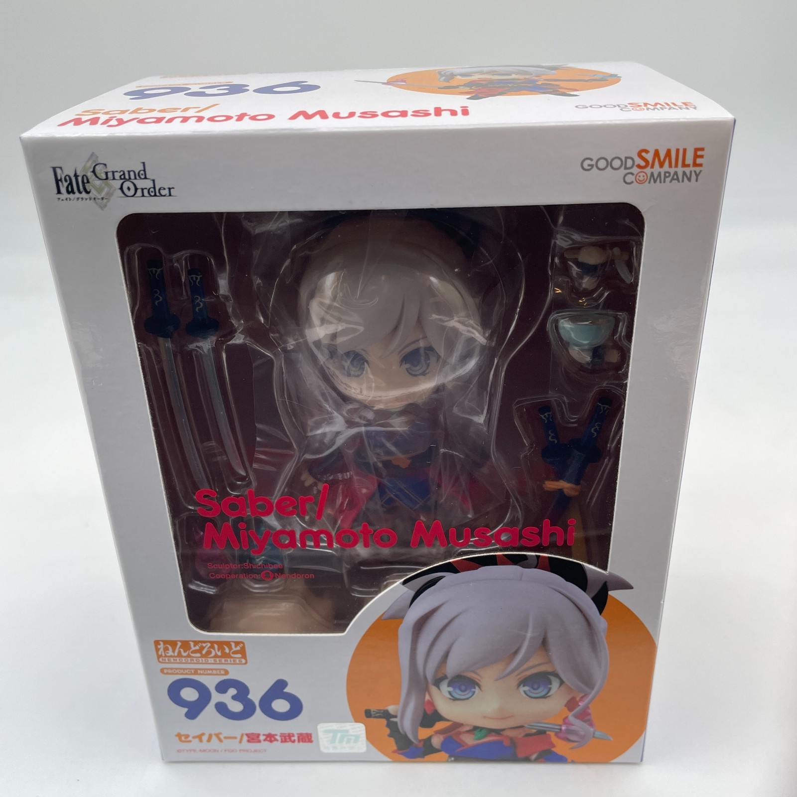 Nendoroid Fate Grand Order Saber Musashi Miyamoto Figure #936 Good Smile Company