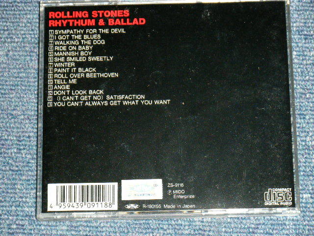 ROLLING STONES Japan 1990's NM CD ZETSUMETSU Series : RHYTHM