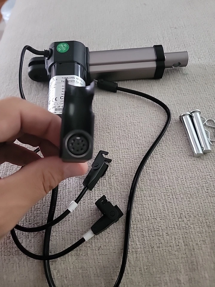 ACTUADOR MOTOR PIE RECLINABLE POR TOMLONG M & E ¡Nuevo! Foto 3 de 4