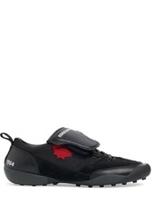 DSQUARED2 Soccer Black Leather Low Top Sneake...