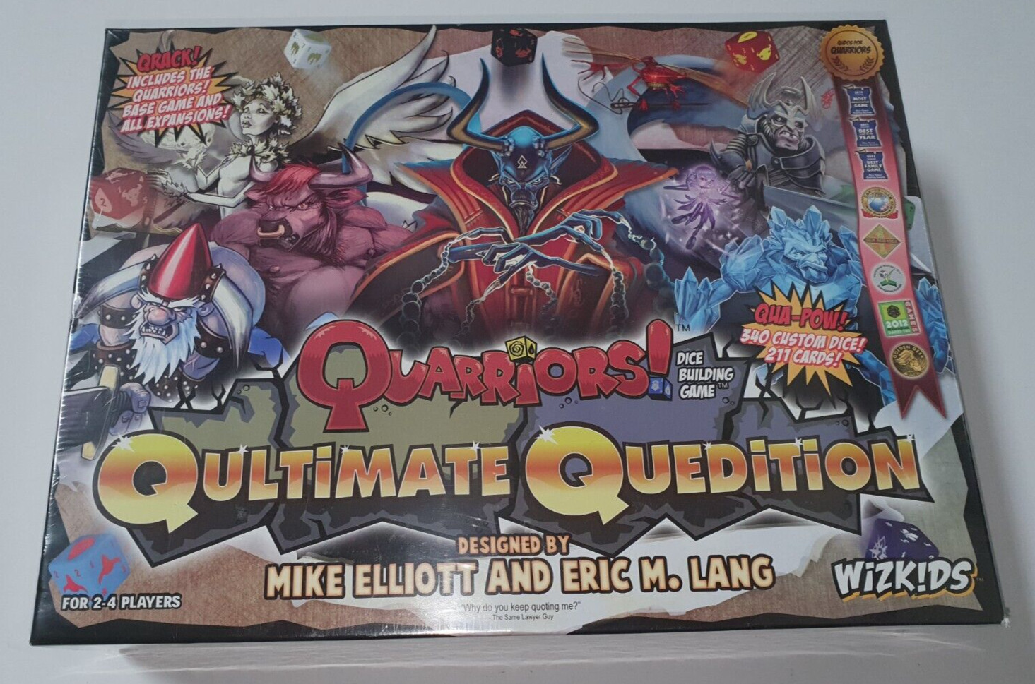 Quarriors Dice Building Game Qultimate Quedition WZK73658 Brand New SEALED