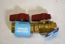 EverFlow 4512 Approved Gas Cock Valve 175G ANSI Z21.15 ASME B16.44 Lot of 2