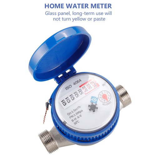 Garden Water Meter Water Current Meter Cold Water Meter Water Gauge Meter - 第 5/12 張圖片