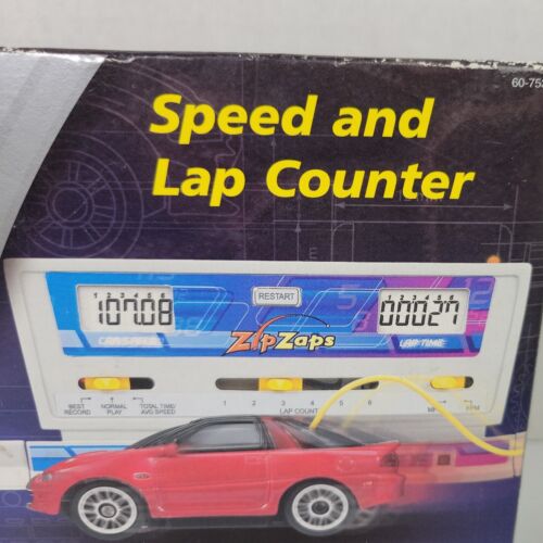 Micro RC Speed and Lap Counter - 1/64 Scale. RadioShack ZipZaps, NIB 600-7530 - Picture 2 of 7