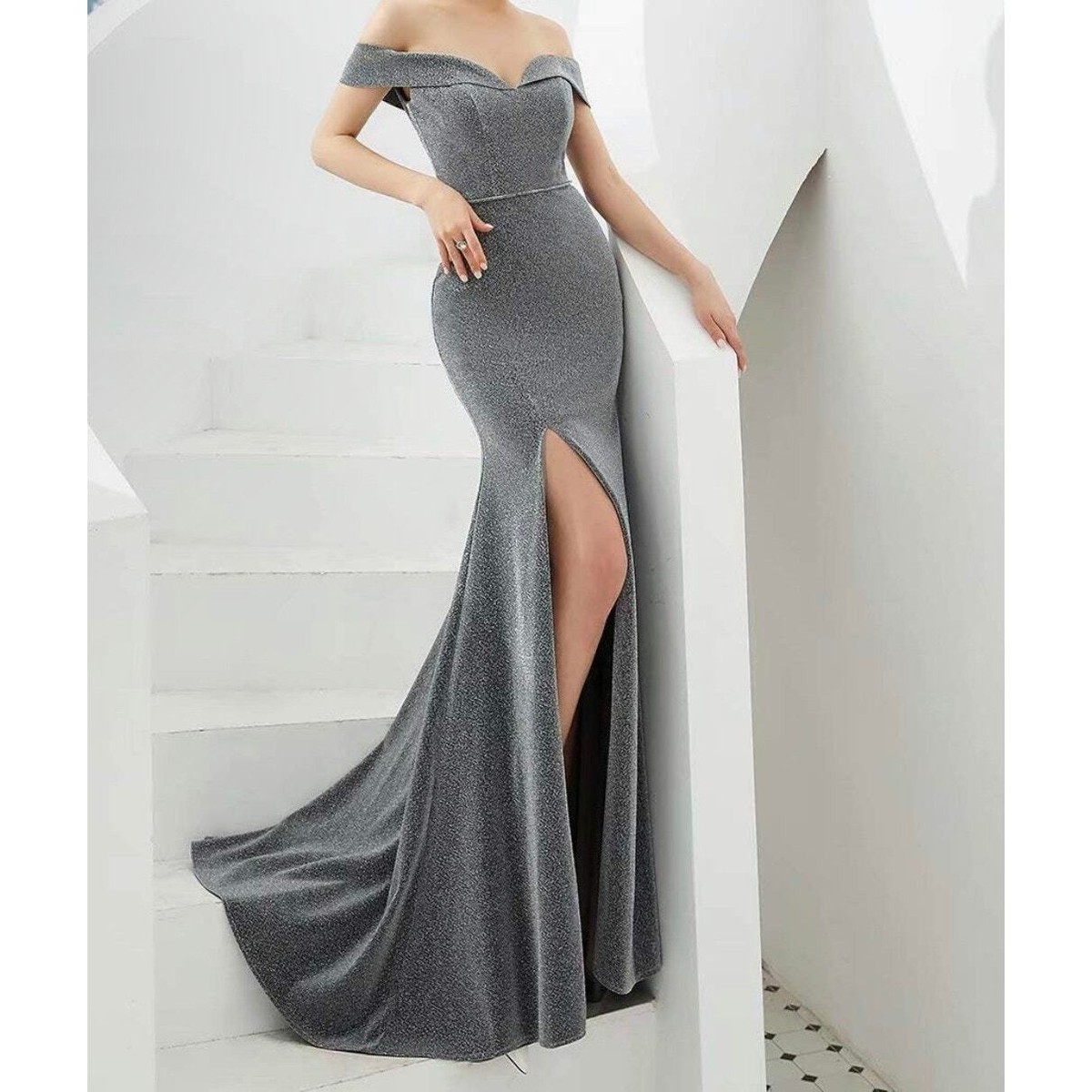 chinese dress ladies Ladivine CB139 Prom Dress - Ocean Blue main image 0
