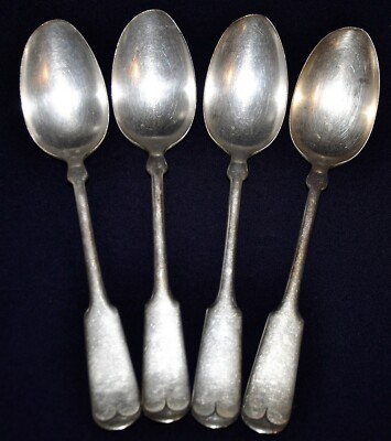 NICKEL SILVER ニッケルシルバー スプーン 4枚 ティースプーン NICKEL SILVER ニッケルシルバー スプーン 4枚 ティースプーン 【公式