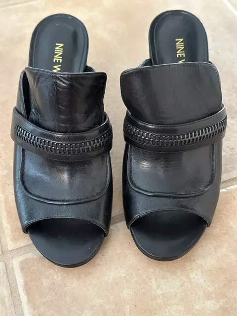 Nine west shop black mules