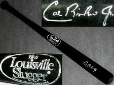 CAL RIPKEN JR.~NEW 18" MINI LOUISVILLE SLUGGER BALLPARK SOUVENIR BASEBALL BAT