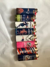NFL Bic Lighters- New England Patriots nfl 1/4/8 count you choose set