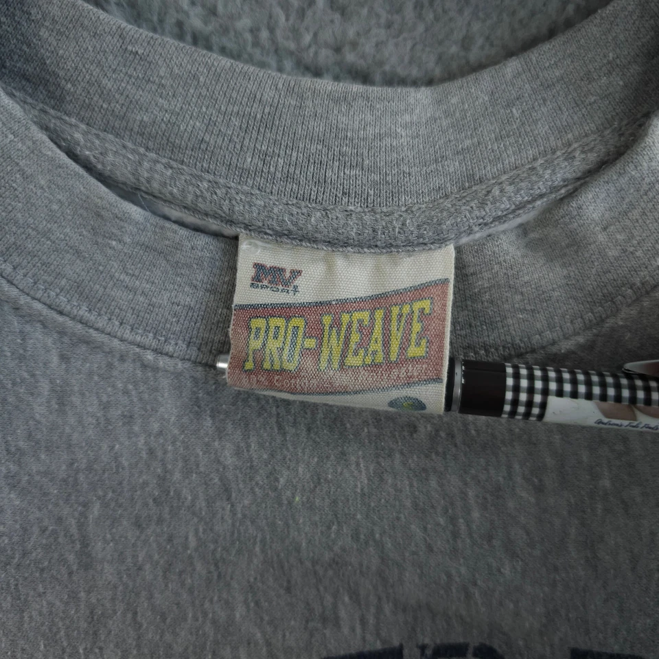 Sudadera De Colección MV Sport Pro Tejido Para Hombres S Gris Foto Rocas Lakeshore MI Foto 3 de 4