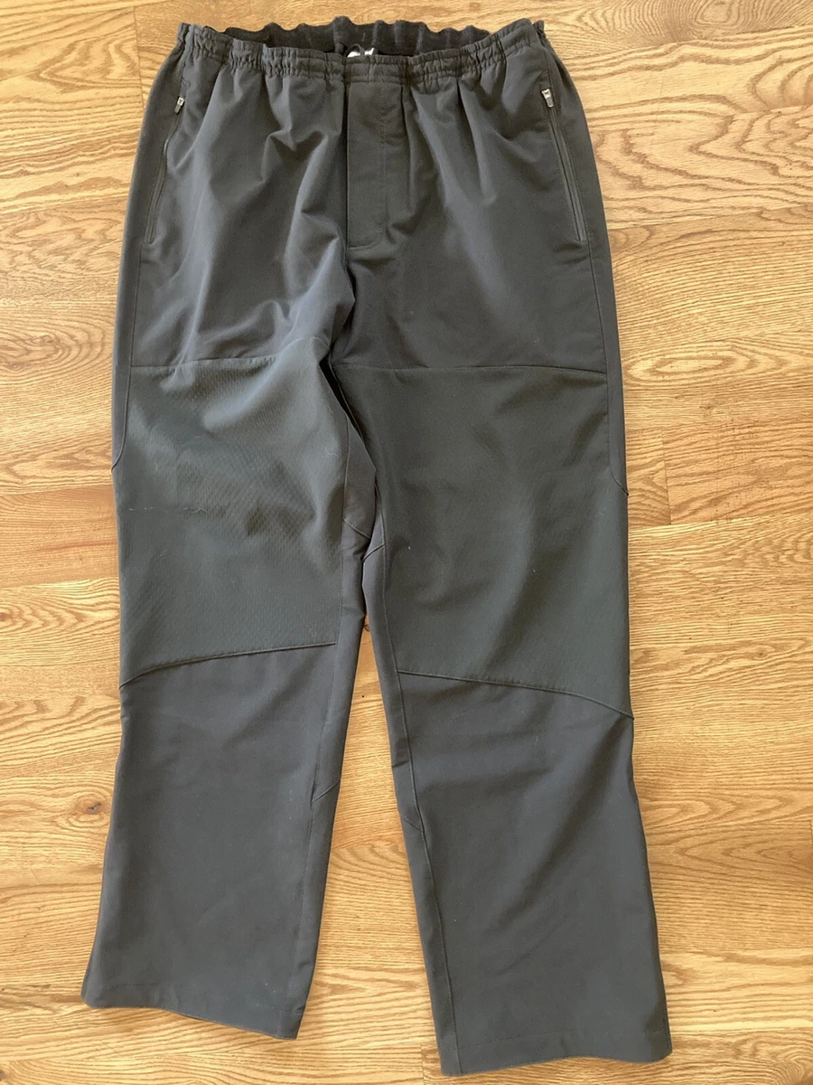 Patagonia Mens Calcite Style Pants XL Black Polartec Hike Climb Bike Ride  EUC