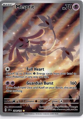 Mesprit 204/191 - Surging Sparks Pokemon TCG