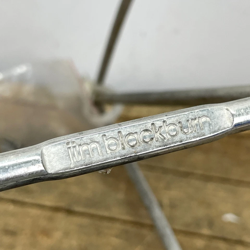 Vintage Jim Blackburn Rear Rack USA Carrier 27 700c Silver 80s Tour Alloy Tourin - Image 2 of 4