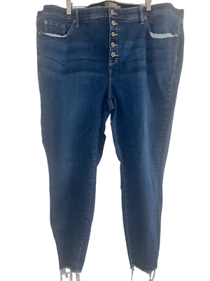 Torrid Sky High Skinny Premium Stretch High-Rise Sz 26T Jeans