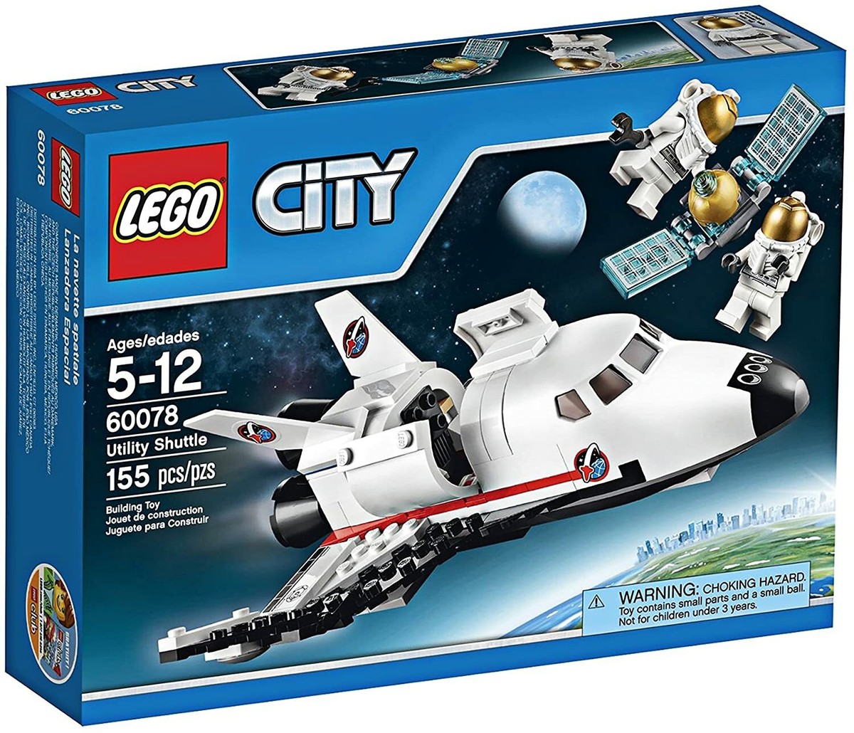 LEGO City Space Explorer Bundle: Space Utility Shuttle 60078 