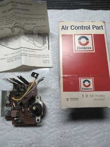 Cadillac A/C Programmar Circuit Board Amplifier #1223165 1971 72 73 NOS