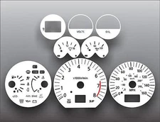 White Face Gauges for 2003-2005 Nissan 350Z Automatic