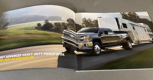 2015 Chevrolet Silverado HD Truck 38-page Sales Brochure Catalog - 2500 3500 - Picture 5 of 10