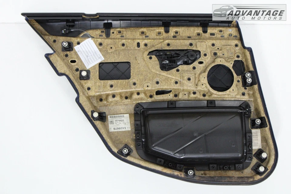 BMW 535I XDRIVE F10 2011-2016 parte trasera derecha interior panel cubierta moldura OEM Foto 4 de 4