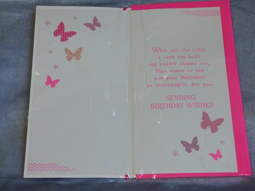 SISTER BIRTHDAY CARD CUTE TRADITIONAL CHILD ADULT LARGEST CHOICE of 30+ QUALITY - Picture 31 of 59