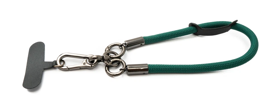 Handgelenk Schlaufe Armband für Smartphone Hülle aus Nylon in Grün - Bild 4 von 4