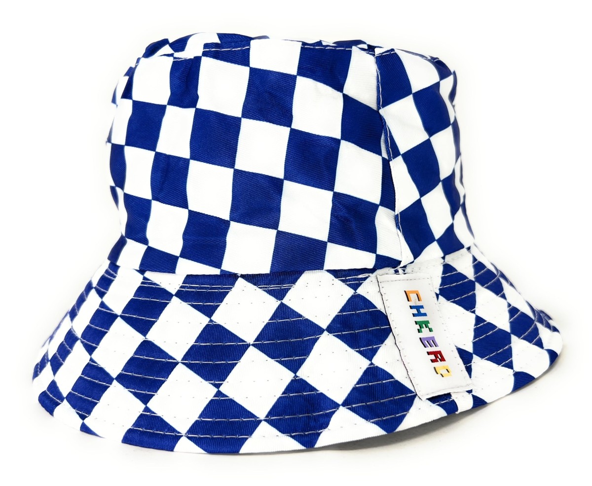 Tango11s CHKERD Checkered Beach Fisherman Unisex Bucket Hat  display picture 1