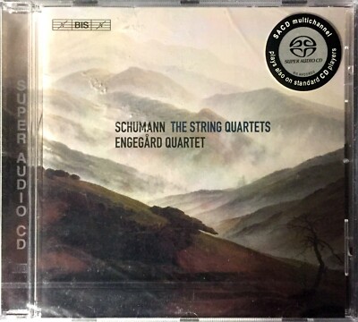 SACD HYBRID ALBUM SCHUMANN ENGEGARD QUARTET THE STRING QUARTETTS NEU / BLISTER