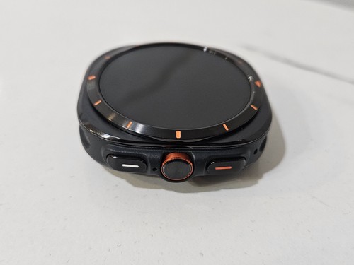 NOWY ZAPIECZĘTOWANY Samsung Galaxy Watch Ultra 47mm LTE SM-L705U SZARY /w POMARAŃCZOWY PASEK - Zdjęcie 7 z 11