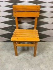 ANTIKER KINDERSTUHL PUPPENSTUHL STUHL AUS HOLZ