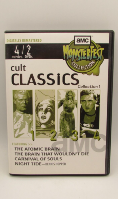 AMC MONSTERFEST CULT CLASSICS COLLECTION #1 2-DVD Set Used | eBay