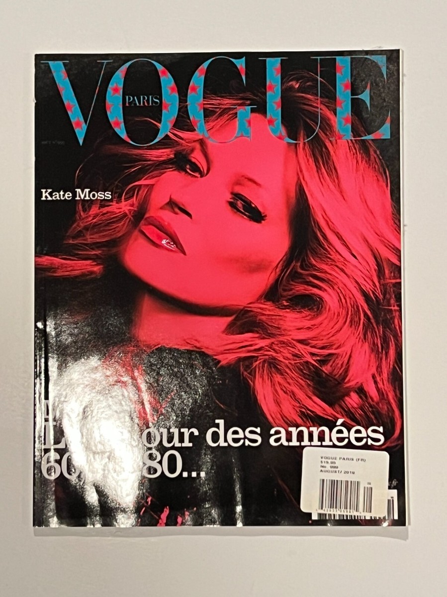 VOGUE PARIS ☆ Kate Moss VOGUE Magazine PARIS Kate Moss by inez and vinoodh | eBay